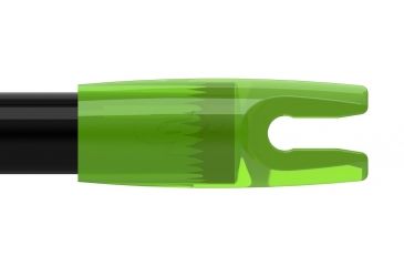 Image of Gold Tip Nock, Fiberglass 14gr, Flo Green, 1dz, NOCKFIB12