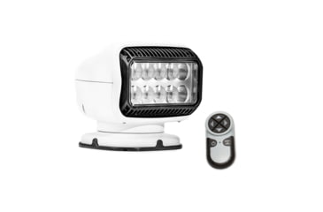 Image of GoLight Radioray GT Series LED Permanent Mount Searchlight w/ Wireless Handheld Remote, White, 20004GT