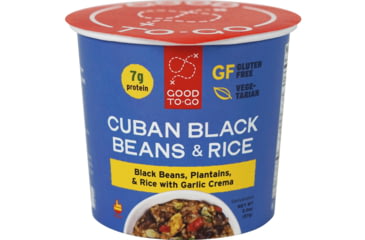 Image of Good To-Go Cuban Black Beans and Rice Cup, 2.01 oz, 9062