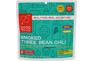 Image of Good To-Go Smoked Three Bean Chili, Single Serving, 6-Pack, 1051qcs
