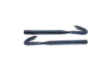 Image of Googan Squad Blazin Worm, 6in, Black Baby, GBW-BLB
