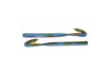 Image of Googan Squad Blazin Worm, 6in, Blue Baby, GBW-BLU
