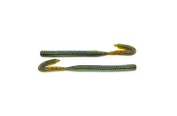 Image of Googan Squad Blazin Worm, 6in, Green Pumkin, GBW-GNP