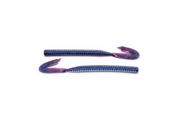 Image of Googan Squad Blazin Worm, 6in, Plum, GBW-PLM