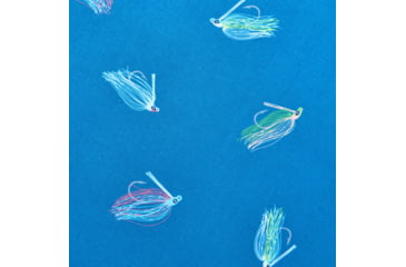 Image of Googan Squad Blue Tossed Jig Hooded Long-Sleeve Shirt w/Mesh Back - Mens, 2XL, GS086-2XL