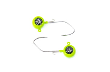 Image of Googan Squad Crappie Jig Underspin, Googan Green, 1/8oz, GCJU-18-GG