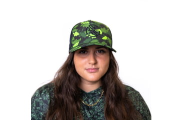 Image of Googan Squad Googan Fish Camo Perforated Snapback - Mens, One Size, GS020