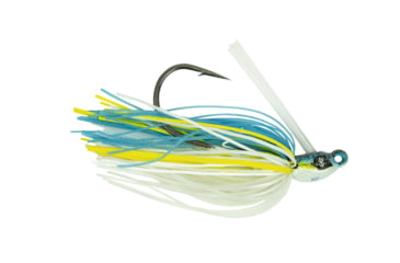 Image of Googan Squad Grass Hero Skirtied Jig, 1/4 oz 4/0 Hook, Sexy Shad, 10-20-GGS-10004G