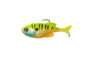 Image of Googan Squad Guppy Swimbait, 3.8in, 1/4 oz, Toxic Gill, GBG-3814-TXG