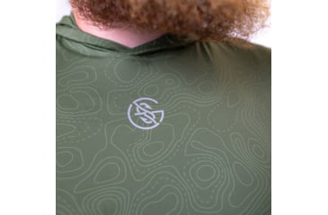 Image of Googan Squad Hydrilla Topo Hooded Long-Sleeve Shirt - Mens, Medium, GS006-M