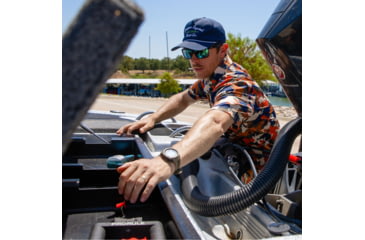 Image of Googan Squad Incognito Orange Camo Polo - Mens, 2XL, GS135-2XL