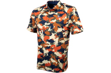 Image of Googan Squad Incognito Orange Camo Polo - Mens, 2XL, GS135-2XL