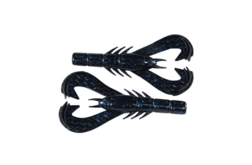 Image of Googan Squad Krackin Craw Creature Bait, 8, 3in, Black Blue Flake, GKC-3-BLB