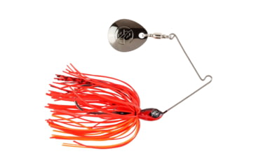 Image of Googan Squad Micro Zinger Spinnerbait, 1/8 oz, Flamin' Hot, 10-15-GGS-10000AB
