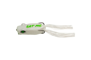 Image of Googan Squad Mini Poppin' Filthy Frog Hollow Body Bait, 2in, 3/8 oz, White, 10-50-GGS-10001P