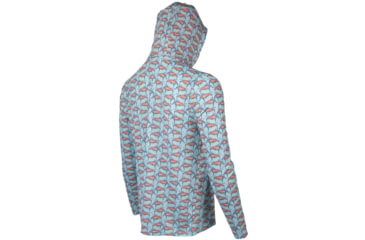 Image of Googan Squad Water Color Banger Mesh Hooded Long-Sleeve Shirt - Mens, Small, GS233-S