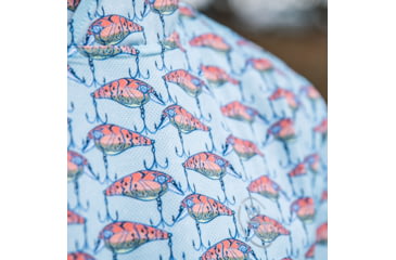 Image of Googan Squad Water Color Banger Mesh Hooded Long-Sleeve Shirt - Mens, Small, GS233-S