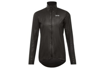 Image of GOREWEAR C7 Womens GORE-TEX SHAKEDRYTM Cycling Jacket in Black XL 16-18 Slim fit Waterproof EF0D8317, 100258-9900-44