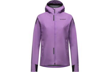 Image of GOREWEAR CONCURVE GORE-TEX LE2 Running Jacket Womens in Scrub Purple Large 12-14 Slim fit Waterproof 6A740111, 101216-BX00-42