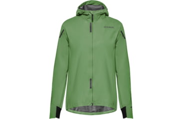 Image of GOREWEAR CONCURVE GORE-TEX Running Jacket Womens in Engine Green Small 4-6 Slim fit Waterproof F1F50F7C, 101067-DB00-38