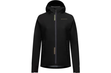 Image of GOREWEAR CONCURVE LE3 GORE-TEX Running Jacket Iridescent Trim Womens in Black Small Slim fit Waterproof 72A08178, 101211-9900-S