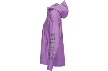 Image of GOREWEAR CONCURVE LE4 GORE-TEX Running Jacket Sleeve Logo Womens in Scrub Purple XL Slim fit Waterproof DF87633F, 101241-BX00-XL