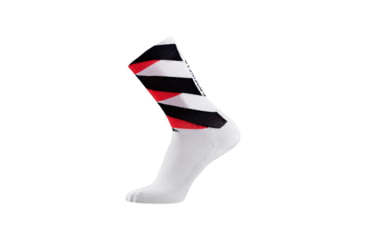 Image of GOREWEAR Essential Signal Socks in White/Lab Red 10.5-12 Form fit A80ECC4D, 100983-01DC-XL