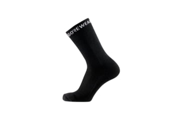 Image of GOREWEAR Essential Thermo Socks in Black 6-7.5 Slim fit Moisture Wicking 49491C13, 101002-9900-M