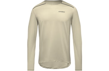 Image of Gorewear GOREWEAR Contest 2.0 Long Sleeve Tee Mens in Tech Beige Small Slim fit, 101076-BG00-M