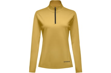 Image of Gorewear GOREWEAR Everyday Mid 1/4 Zip Womens in Tuscan Sand Small 4-6 Regular fit Moisture Wicking, 101094-DD00-38