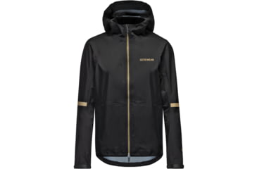 Image of Gorewear GOREWEAR LUPRA 2.0 GORE-TEX LE2 Hooded Cycling Jacket Womens in Black Medium Regular fit Waterproof, 101208-9900-M