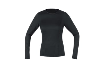 Image of Gorewear GOREWEAR Womens M Base Layer Thermo Long Sleeve Shirt in Black 2XS Slim fit, 100315-9900-34