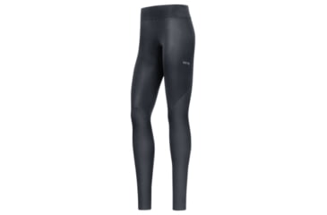 Image of GOREWEAR R3 WINDSTOPPERR Running Tights Womens in Black XL 16-18 Form fit Windproof CCC18085, 100290-9900-44