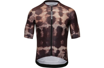 Image of GOREWEAR SPINSHIFT Shibori Cycling Jersey Mens in Utility Brown/Tech Beige XL Form fit FDABC133, 101223-BUBG-XXL