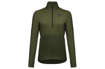 Image of GOREWEAR TrailKPR Hybrid 1/2-Zip Womens in Lab Gray Large 12-14 Regular fit 03B46189, 100927-BF00-42