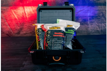 Image of Gorilla Ammunition Medical Standard Survival Kit, Black, One Size, gpf-158761
