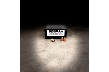 Image of Gorilla Ammunition Silverback Pistol Bullets, .380 ACP, 95 Grain, Solid Copper Expanding, 50 Bullets, Not Loaded Ammo, Pack, gpf-155707