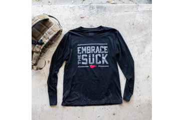 Image of Goruck Mens Embrace the Suck Long Sleeve - Tri-BlendX, 431-0301ESU