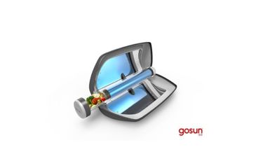 Image of GoSun Go Stove, Black, Borosillicate Glass, Stainless, 1 Year MFG Warranty, GOS-05125