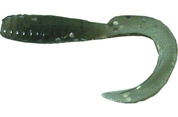 Image of GOT-CHA Curltail Grub Curltail Grub, 2" Smoke/Silver Flake, 50/Pack, H2CT50-7S