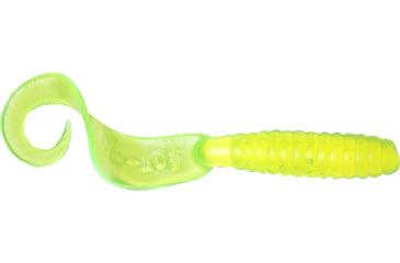 Image of GOT-CHA Curltail Grub Curltail Grub, 3" Chartreuse, 30/Pack, H3CT30-10
