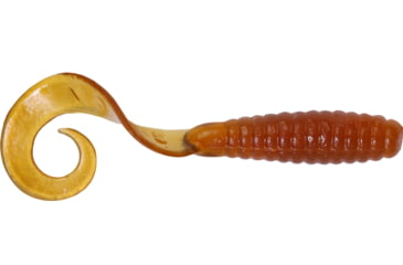 Image of GOT-CHA Curltail Grub Curltail Grub, 4" Rootbeer, 20/Pack, H4CT20-11
