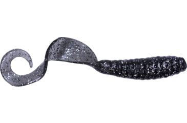 Image of GOT-CHA Curltail Grub Curltail Grub, 4" Smoke/Silver Flake, 20/Pack, H4CT20-7S