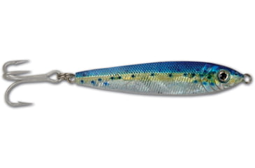 Image of GOT-CHA Jigfish Lure, 2 1/4in, 3/4 oz, Number 6 Treble Hook Blue/Yellow/Silver, JF34-BYS