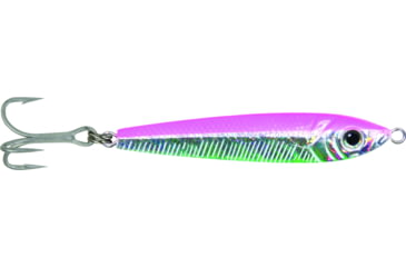 Image of GOT-CHA Jigfish Lure, 3 3/4in 3 oz, 2/0 Treble Hook, Pink/Chrome, JF3-PC