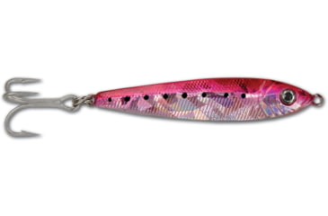 Image of GOT-CHA Jigfish Lure, 3 3/4in 3 oz, 2/0 Treble Hook, Pink/Silver, JF3-PS
