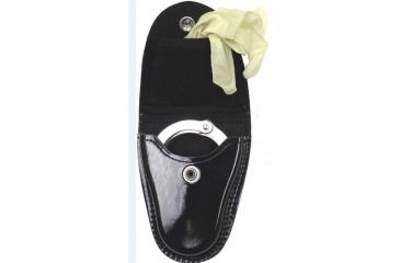 Image of Gould &amp; Goodrich K-Force H80 Handcuff Case/Glove Pouch, Hi-Gloss, Standard Hardware, H80CL