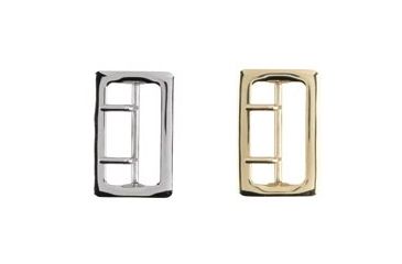 Image of Gould &amp; Goodrich E-Z Slide Belt Buckle, Brass, Brass, 123-BR