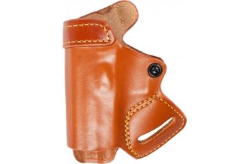 Image of Gould &amp; Goodrich Small of Back Concealment OWB Belt Holster, SIG Sauer P225/226/228 &amp; Similar, Left Hand, Chestnut Brown, 806-26RLH