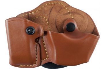 Image of Gould &amp; Goodrich Cuff Case/Mag Case Combo for ASP Cuffs, Glock 17/19/20 &amp; Similar, Left Hand, Chestnut Brown, 871-4LH